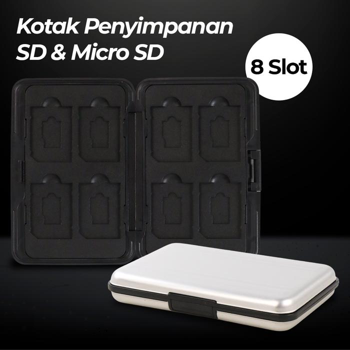 Kaluku Mall | Kotak SD Card | Storage Memory Card | Case Penyimpanan Elektronik
