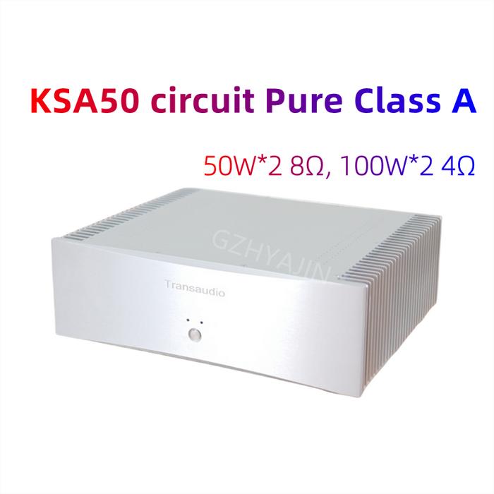 Latest KSA50 circuit Pure Class A Amplifier A50 Output Power Nippon steel COW 50W*2 8Ω, 100W*2 4Ω 3 