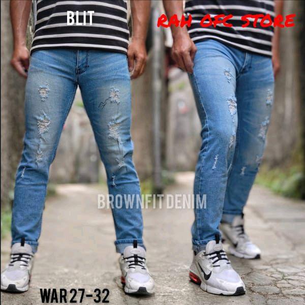celana sobek pria dewasa - celana sobek jeans wanita - celana sobek pria ori import - celana jeans p