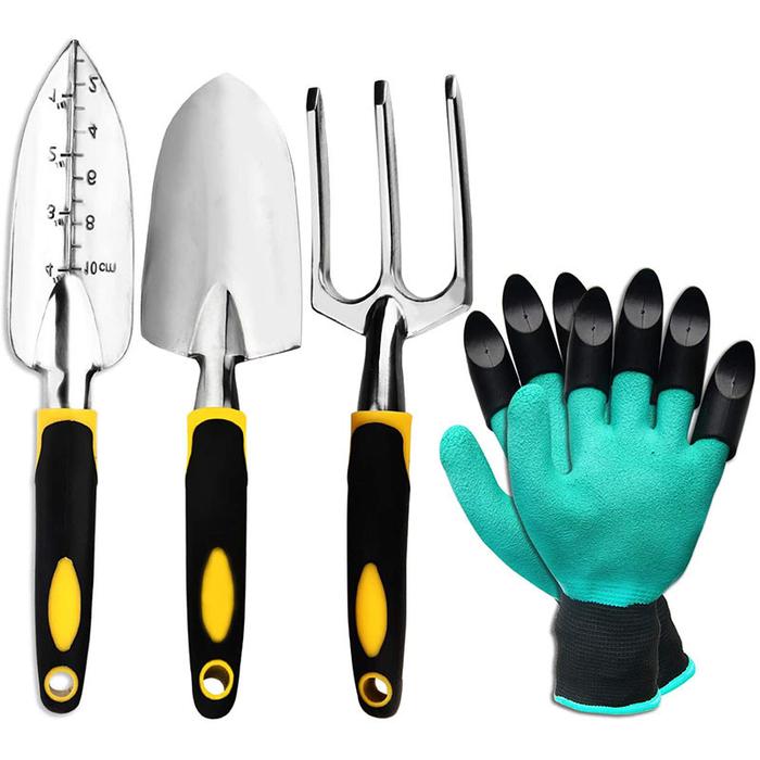 Agricultural Tools Set Three-Piece Aluminum Alloy Set Gardening Tools