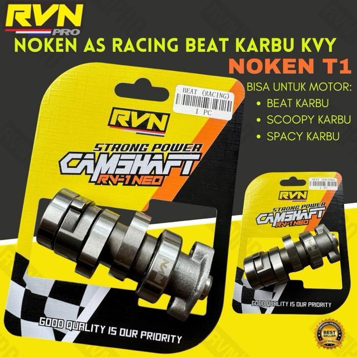 NOKEN AS RACING BEAT KARBU SCOOPY KARBU SPACY KARBU DEKOMPRESI RVN RACING COCOK UNTUK HARIAN TOURING