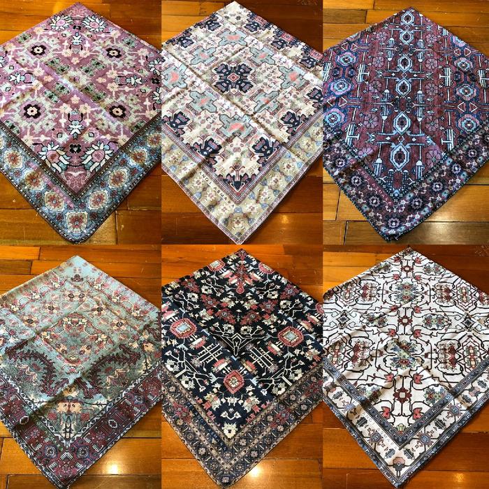 Jilbab segi empat voal premium pelangi asmara dian pelangi official Pekalongan Cantik Lembut Nyaman 