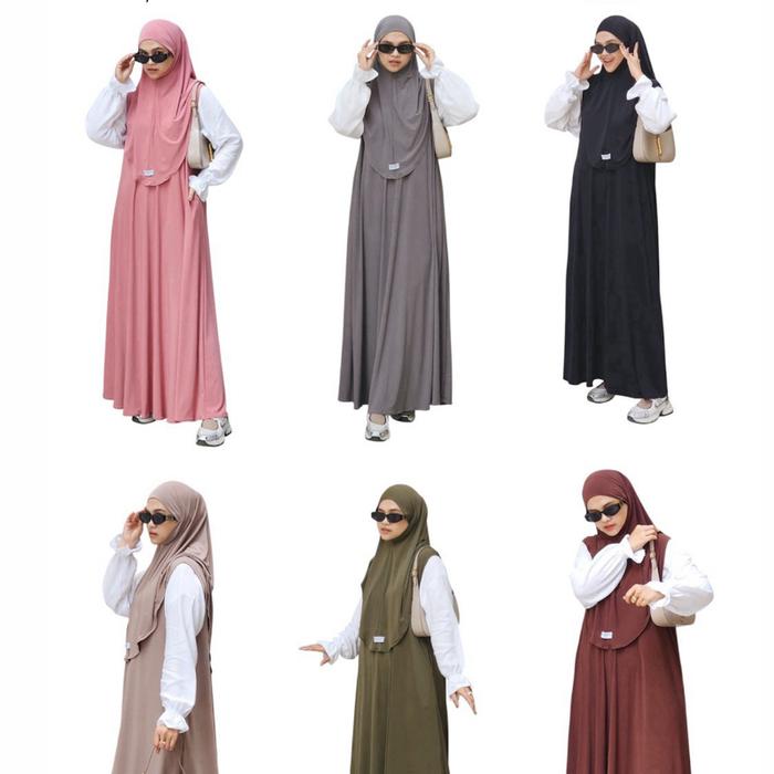Lova Dress Set Hijab include Inner Peawe Daily