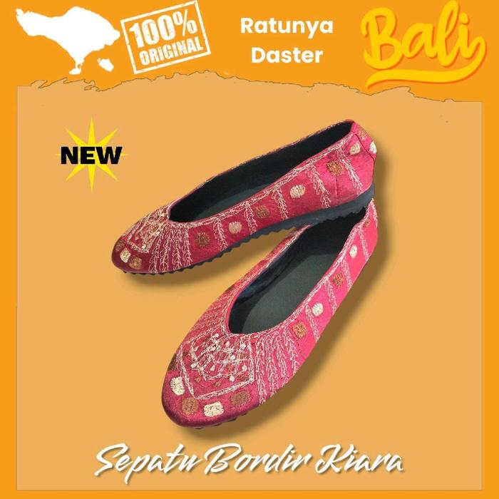 Sepatu Bordir Kiara Sepatu Motif Etnik Oleh Oleh Khas Bali