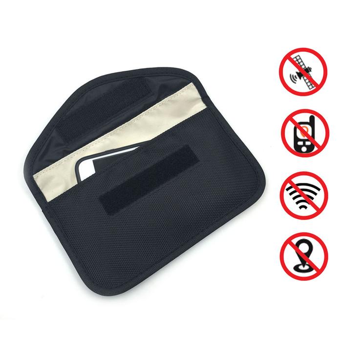 Mobile Phone RF Signal Blocker/Jammer Anti-Radiation Shield Case Bag
