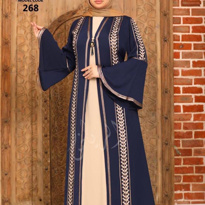Abaya Gamis import Mesir OUTHER ABAYA Luna Wanita - 