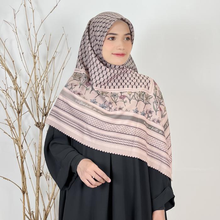 Kafiya Scarf By Alwafa Hijab Bahan adem Design Cantik