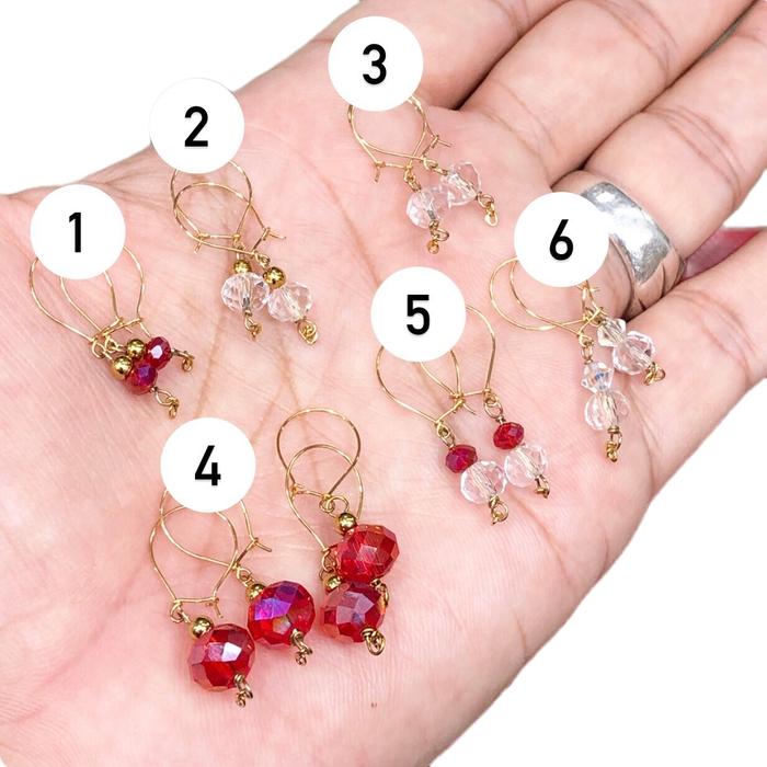 Anting Mas Malaysia Lapis Emas ,, Awet Dipakai Setiap Hari Elegan