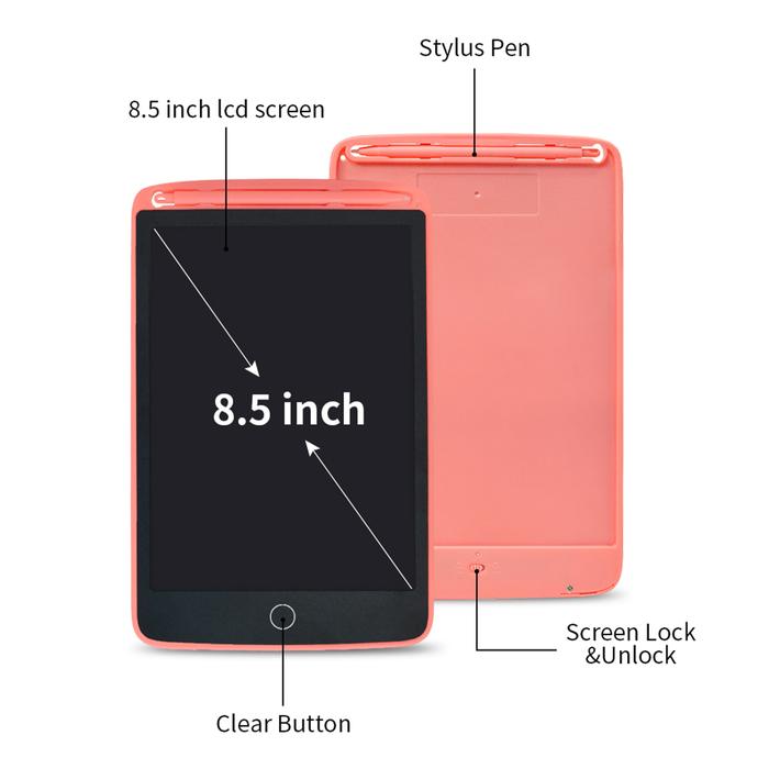LCD Writing Tablet 8.5 Inch Handwriting Drawing Tablet Colorful