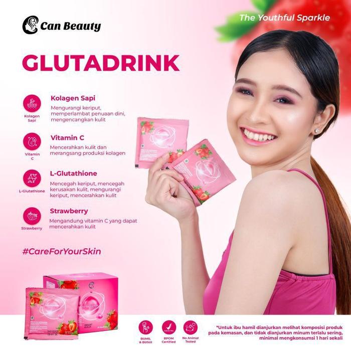 COLLAGEN DRINK BY CAN BEAUTY/ MINUMAN PENCERAH KULIT & BPOM
