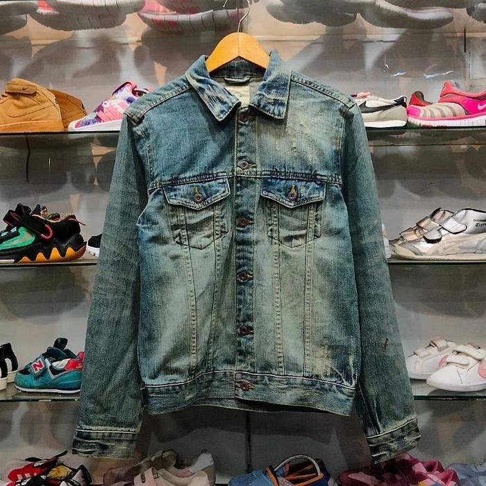 JAKET JEANS BROWNY DENIM BIRU PRIA