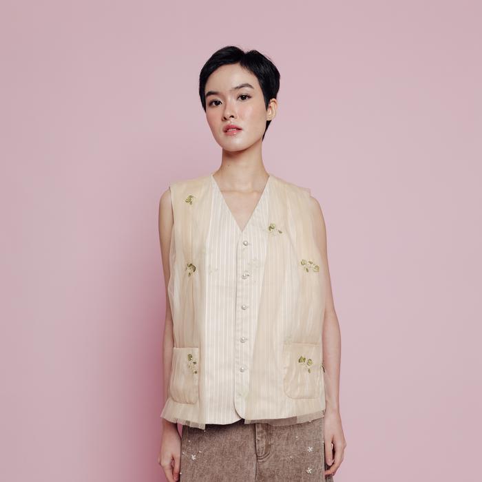 ARRAY ID - TULLORA VEST (ARRAY DELICATE LUXURY)