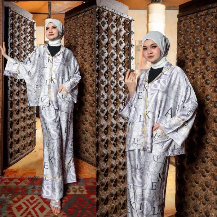 Shellasaukia  Daster SS /Piyama SS ORi dress silk.BONUS KACAMATA YAH CUS ORDER