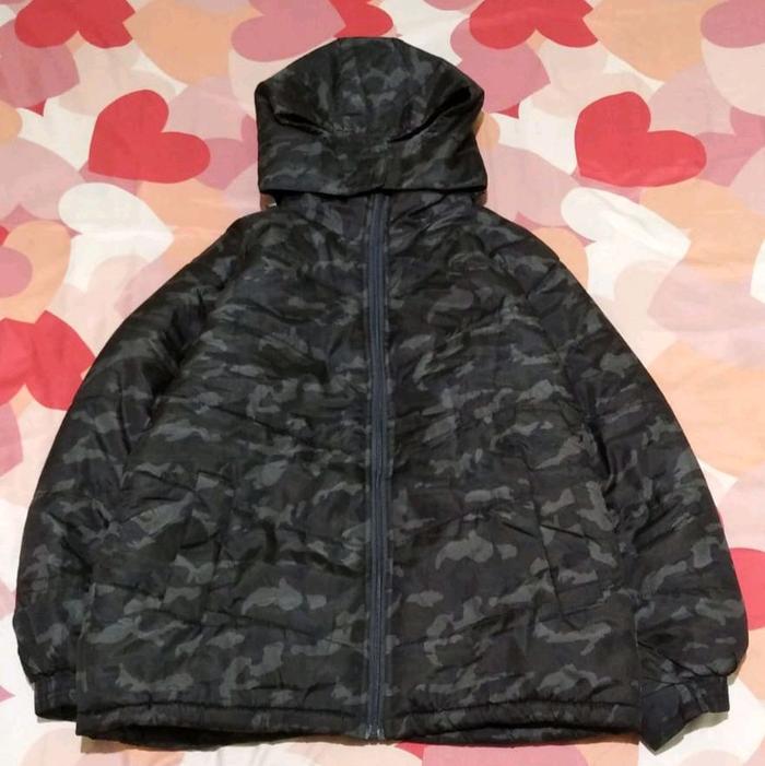 Down jaket puffer camo military