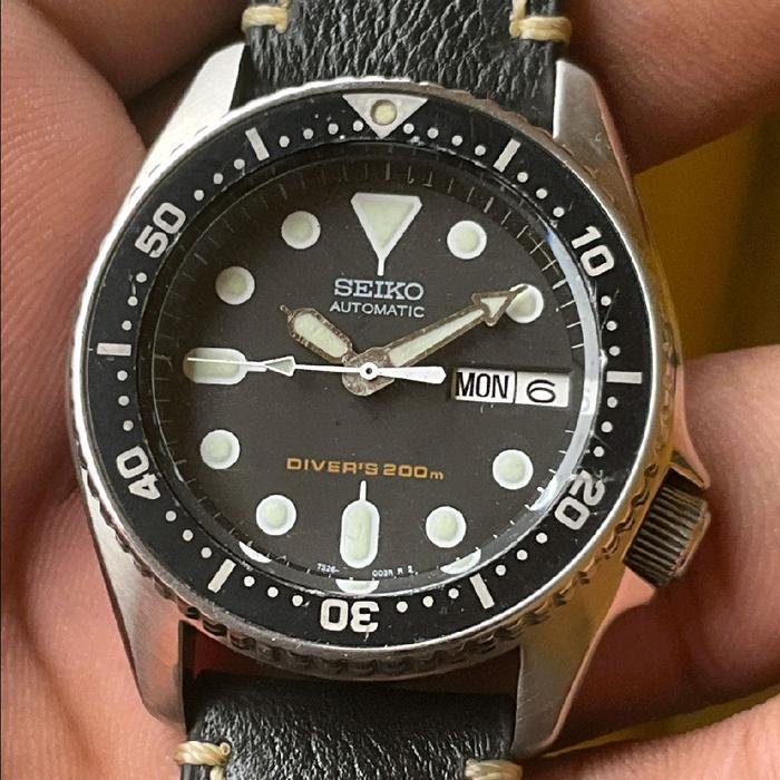JAM DIVER JEPANG LEGENDARIS : SEIKO DIVER MIDSIZE SKX013 7S26-0030 ORIGINAL SNK SNKK SKX007 SKX009 T