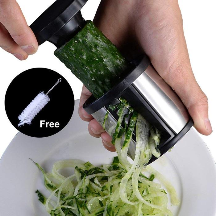 Manual Spiralizer Vegetable Slicer Stainless Steel Vegetable Slicer