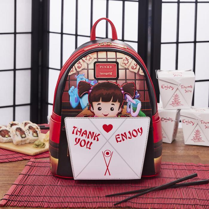Loungefly Disney Monster Inc Boo Takeout Mini Backpack