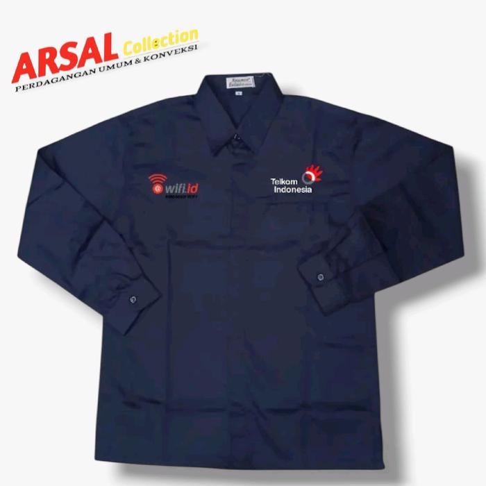 Kemeja wifi.id telkom indonesia | Baju wifi.id telkom indonesia| Seragam  wifi.id telkom indonesia B
