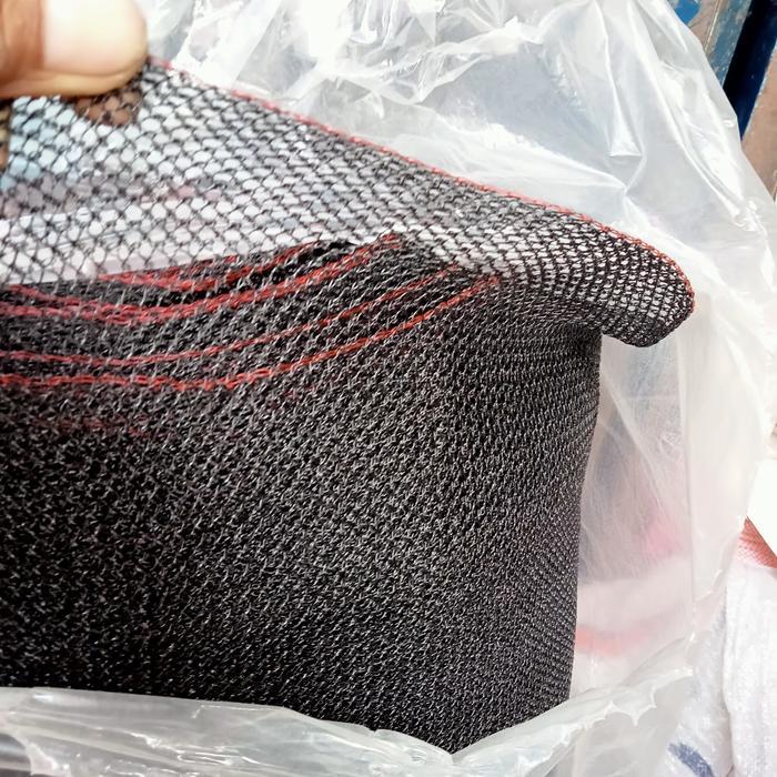 jaring polinet jaring peroyek warna hitam roll 100 x 1.30 meter