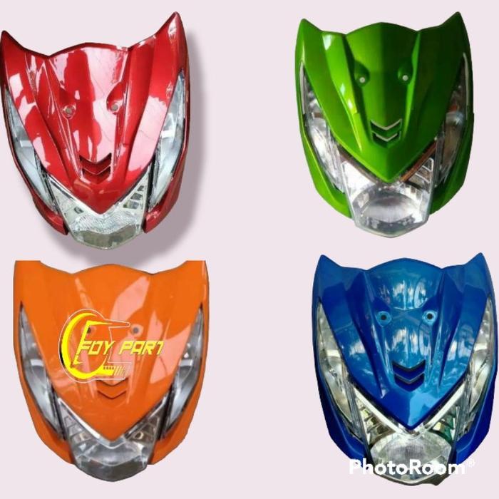 Tameng depan + reflektor depan dan sen depan beat fi 2013,2014,2015