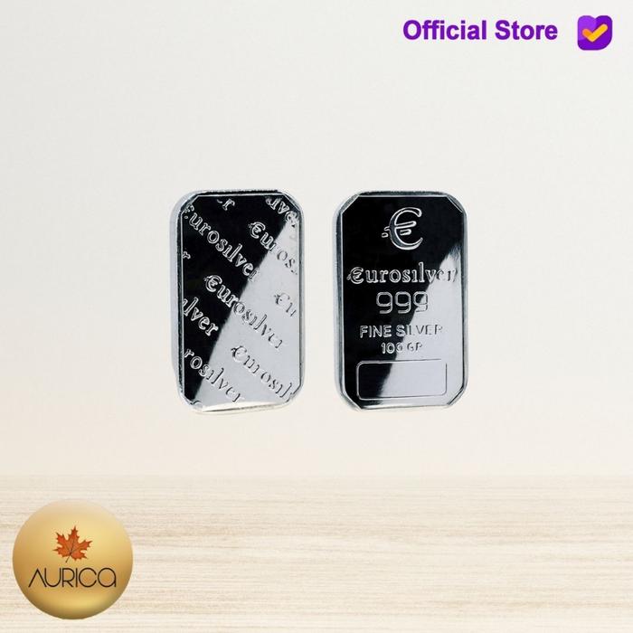 LM (LOGAM MULIA) EURO SILVER / PERAK 100 GRAM