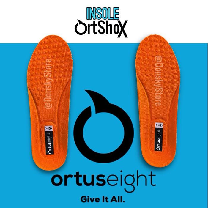INSOLE ORTSHOX / Alas Sepatu Futsal Sepatu Bola Sepatu Olahraga OrtShox [ ortuseight ] Tebal Empuk N