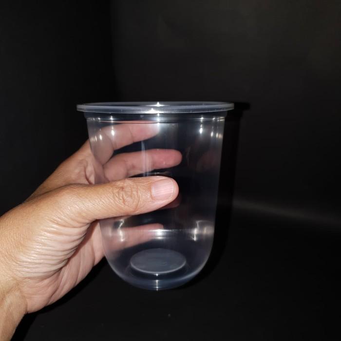 PP U CUP 500ML 50 PCS (CAPSULE CUP)