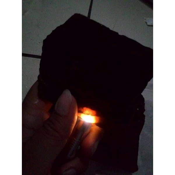 Fire Opal Sukabumi Kristal Rough Tembus Murah
