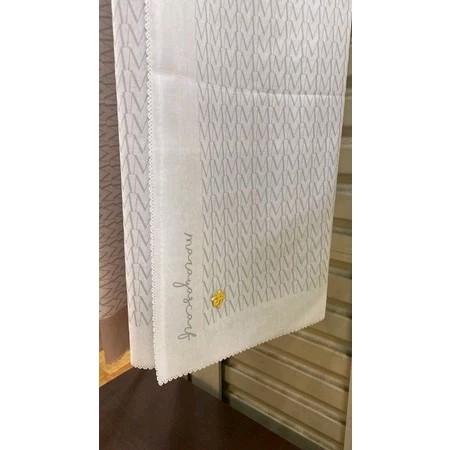 Maraya Monogram White Maraya Scarf