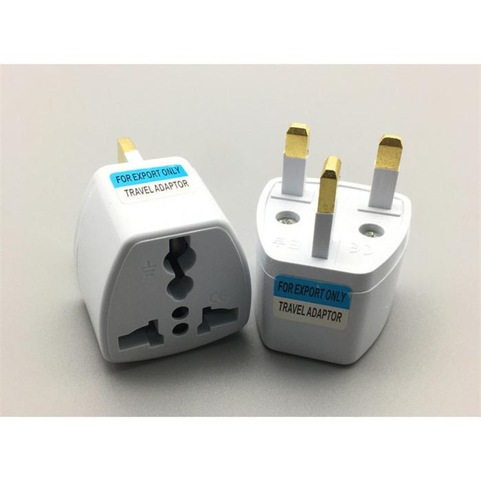 Colokan Kaki 3 Gepeng Travel Adapter Converter Steker Power Plug Universal AU Plug / Colokan Listrik