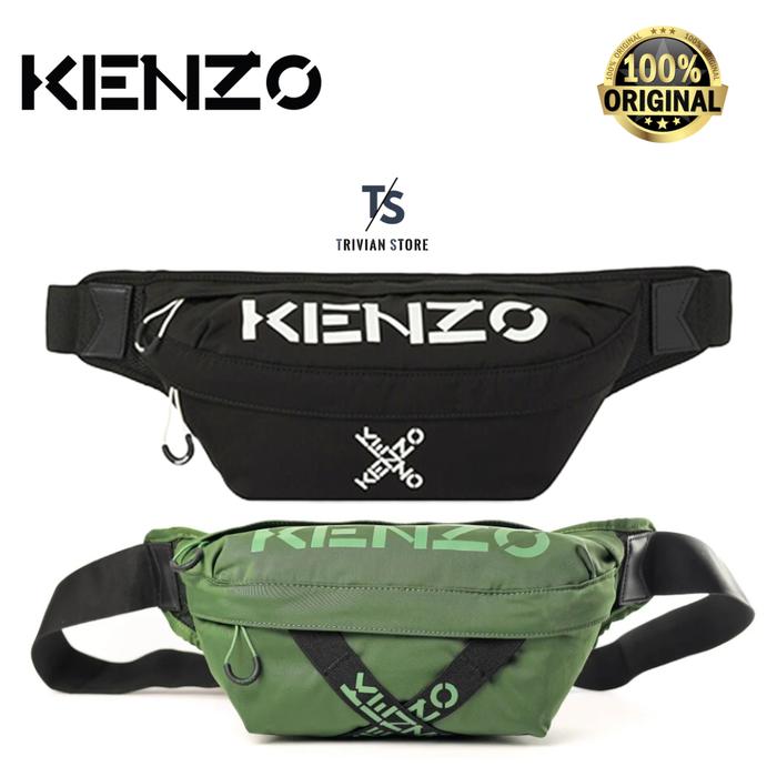Kenzo"s Waistbag Belt Bag Logo Cross ORIGINAL