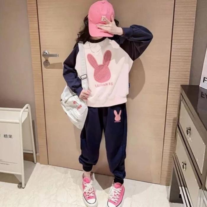 SET JOGGER PANJANG ANAK PEREMPUAN