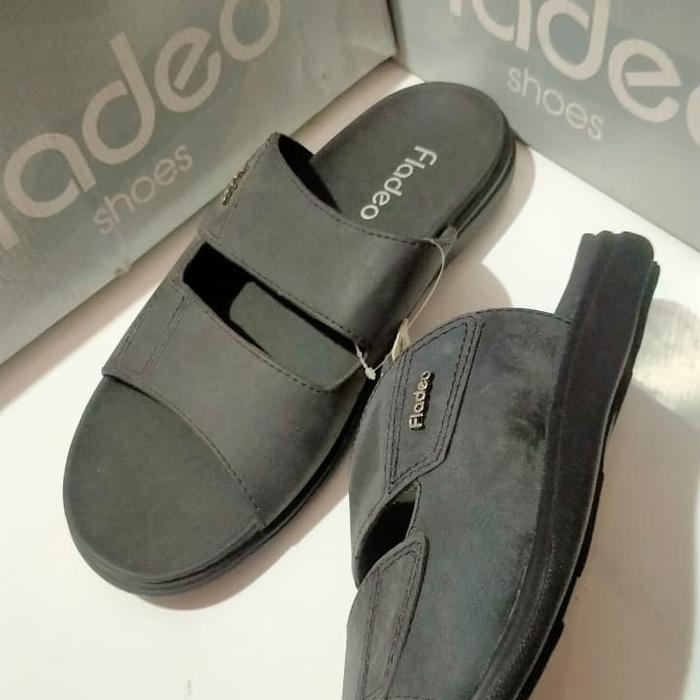 FLADEO HNYA SZ 41 Sandal Selop Pria Casual FLADEO MDS 329-2 Sepatu Sandal Pria Nyaman dan Gaya