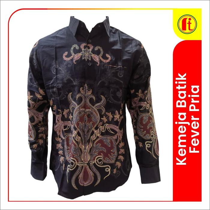 Kemeja Batik Fever Pria Dewasa - RITA