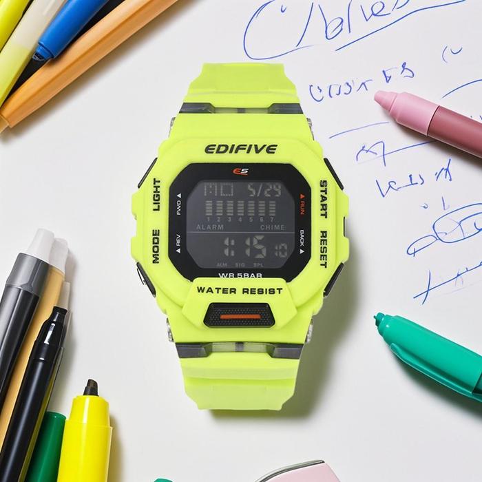 COD Edifive Digital Watch IT8022 Garansi Resmi Barang Spot