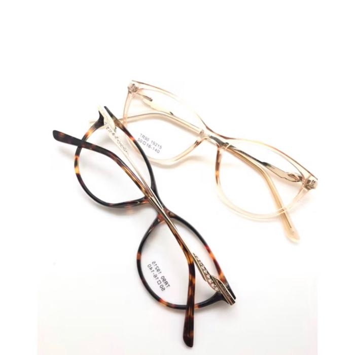 Kacamata Cat Eye Untuk Muka Kecil Leopard Minus Photocromic Blueray drn 19215