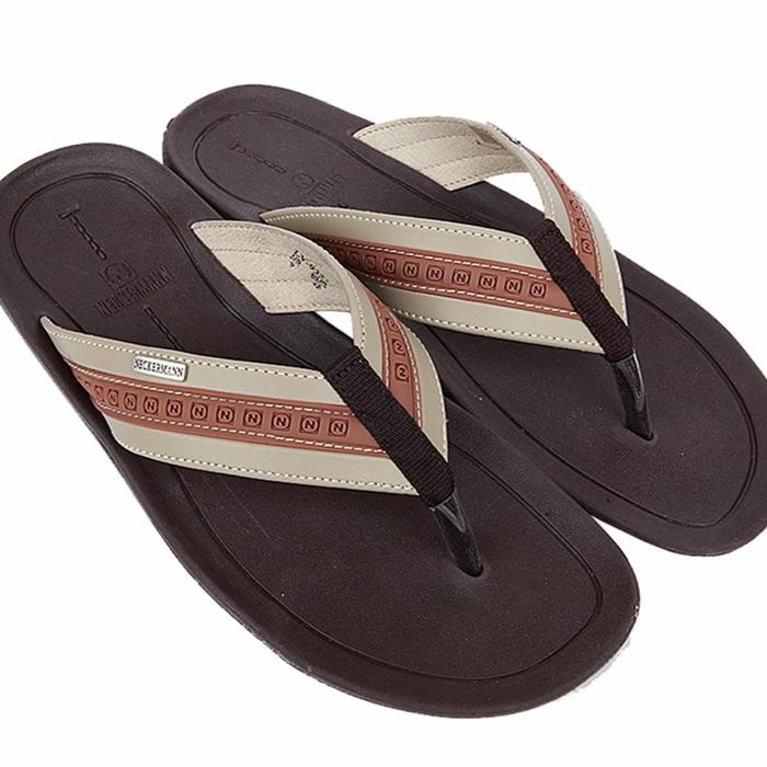 Neckerman Sandal LV-9351 Ivory Sendal dengan Desain Elegan dan Nyaman untuk Penggunaan Sehari-hari P