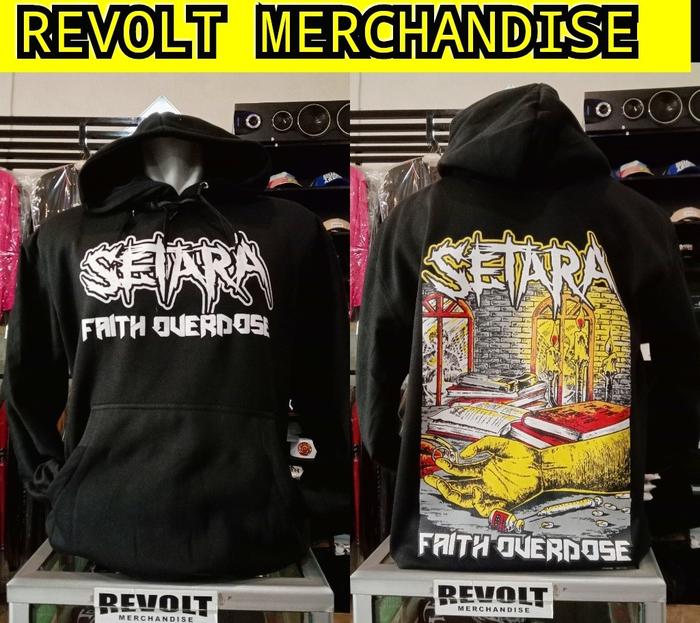 hoodie SETARA (faith over) / hoody setara / hoodie punk