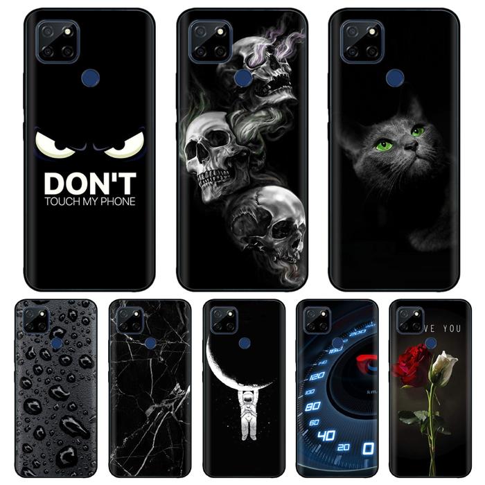 For OPPO A15 Case 6.52 inch For OPPO A15S Silicon Soft TPU Phone