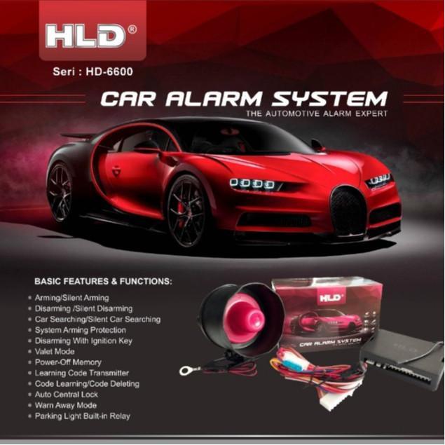 Alarm Mobil HLD Model Remot Tombol Universal Alaram mobil HLD TUKTUK