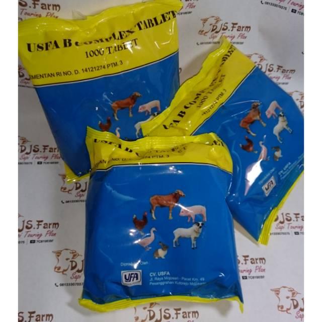 Vita Plex 100 Kaplet / Vitamin B kompleks Unggas / vitamin ayam bebek