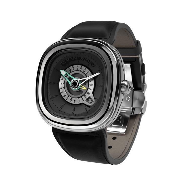 Sevenfriday Pg1/01 Official Jam Tangan Silver Gmt Automatic