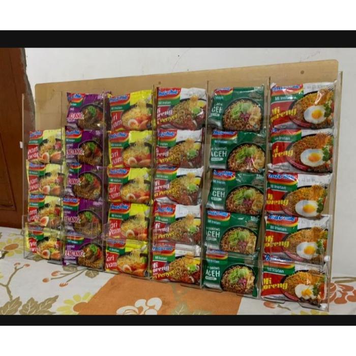 READY display mie gantung/rak mie instant/tempat mie