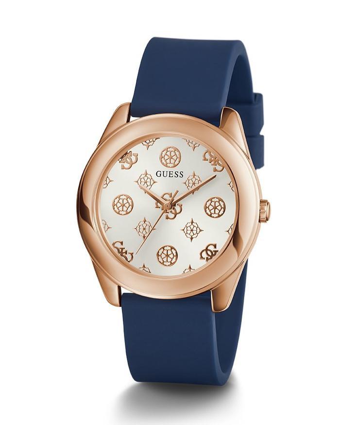 GUESS GW0107L4 Original PEONY G Jam Tangan Wanita Analog Blue Rose