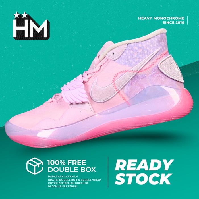 (Ready Stock - Size 46) KD 12 Aunt Pearl Basketball Shoes Sneaker CT2740-900