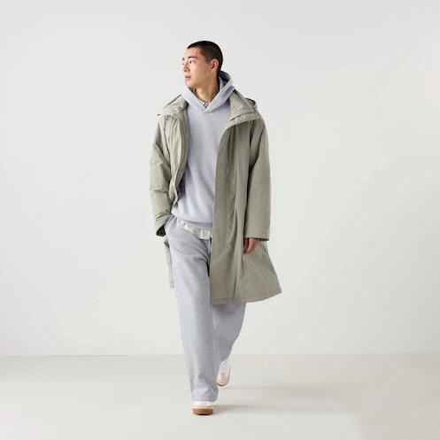 UNIQLO C Clare Waight Keller Men Sweat Wide Pants Celana Panjang Fit Lebar Pria Gray