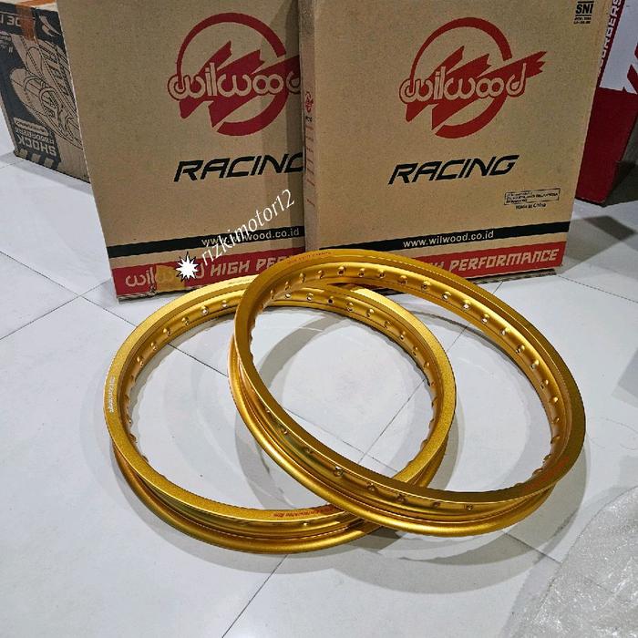 VELG RIM LINGKARAN WILWOOD SET RENG18 160/185 -185/215 GOLD