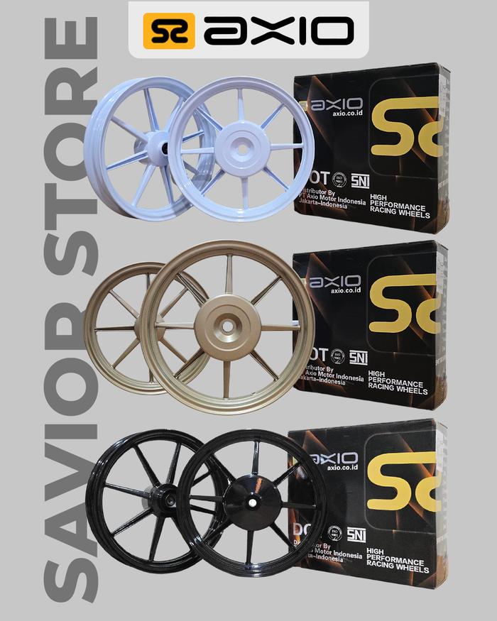 VELG RACING AXIO MODEL V ROSSI COMET S-SPEED NEW PALANG 8 MOTOR VARIO 110 125 150 BEAT MIO SPORTY VR