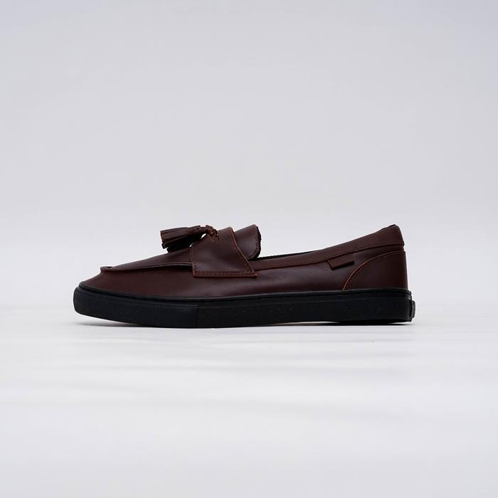 VANS LOAFERS BROWN / BLACK
