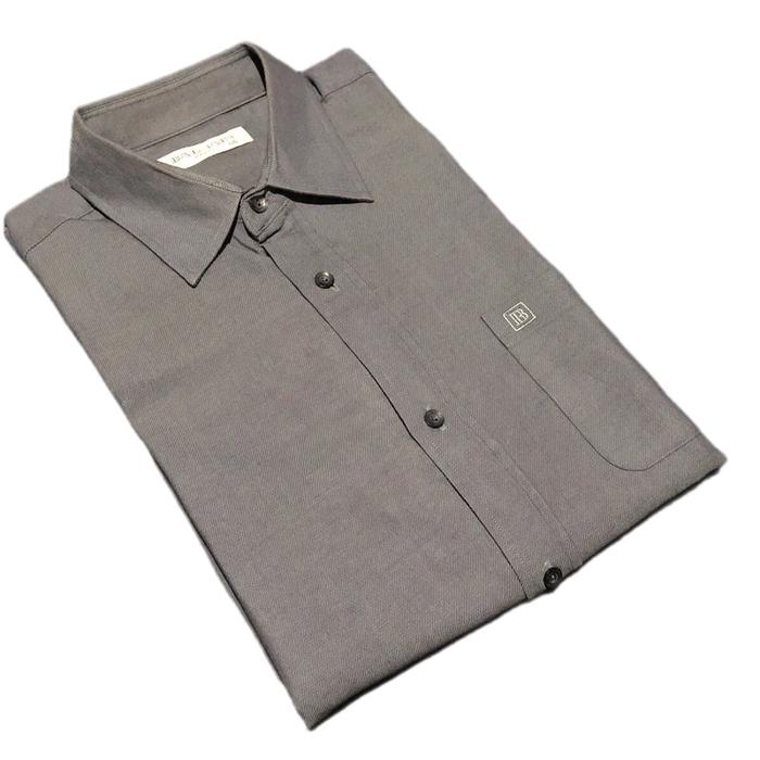 KEMEJA BALMAIN FORMAL SINGEL POCKET SECOND ORIGINAL